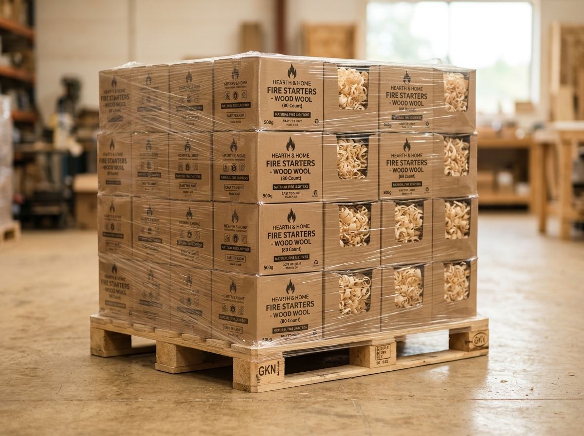 Conditionnement de Wood Wool Firelighters