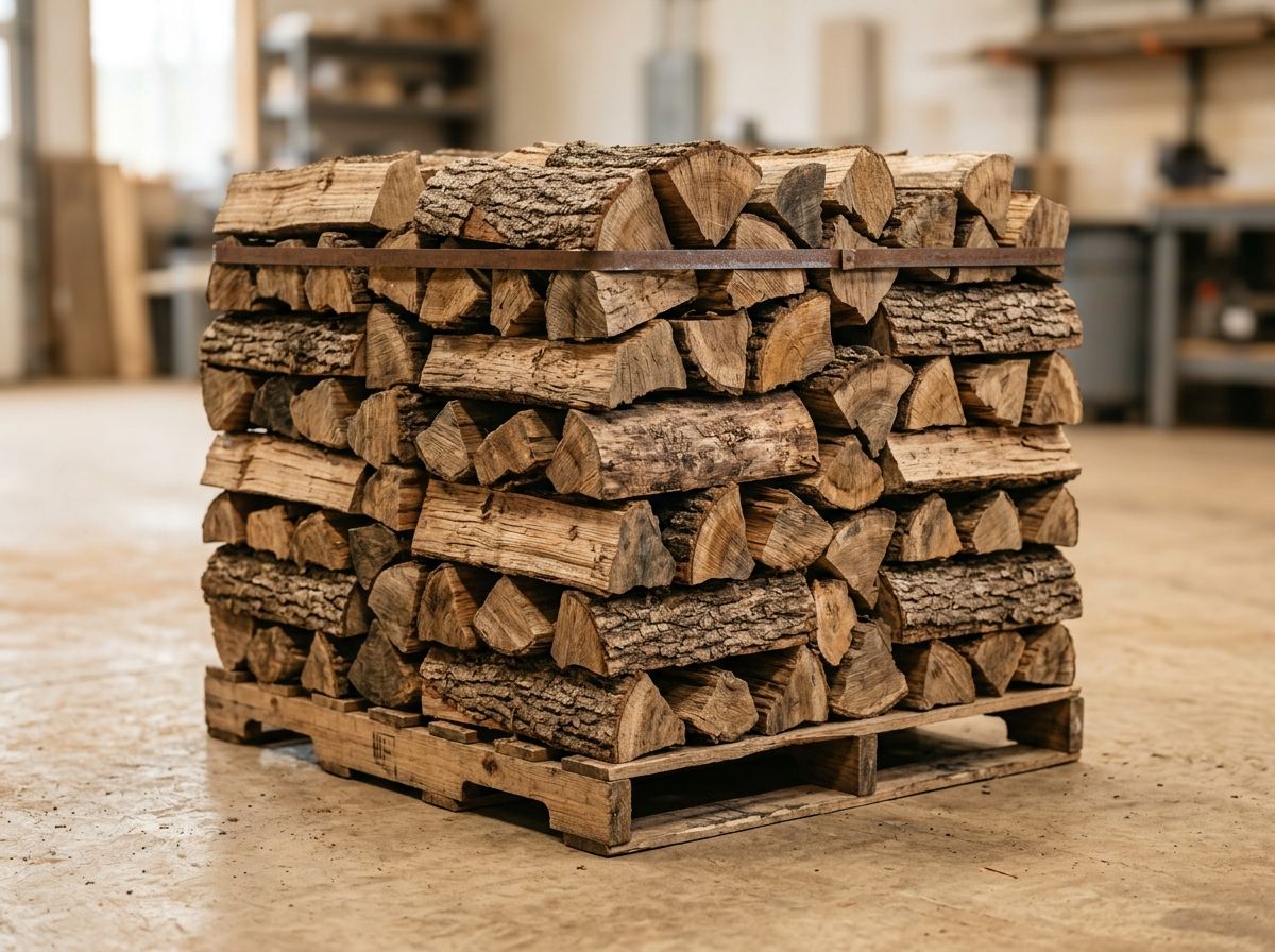Conditionnement de Air-Dried Oak Firewood